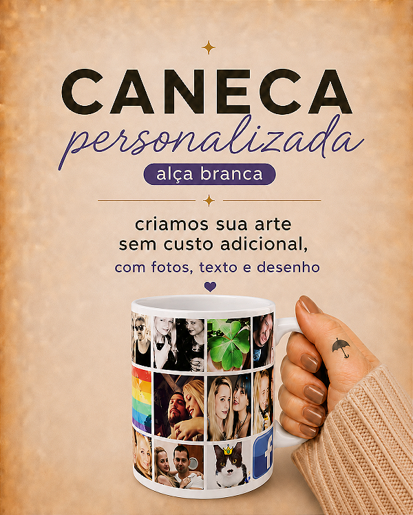 CANECAS PESONALIZADAS EM CERAMICA