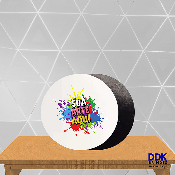 Imã Personalizado 9x9 cm Redondo 10 unidades