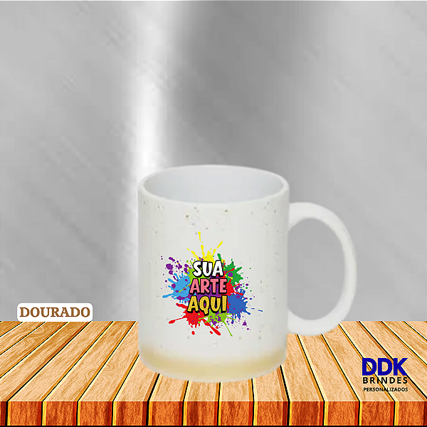 Caneca Personalizada Cerâmica 325ml Splash com Degrade