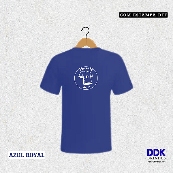 Camiseta Poliéster Personalizada com Estampa DTF