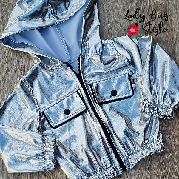 Jaqueta Bomber Vinil Corta Vento