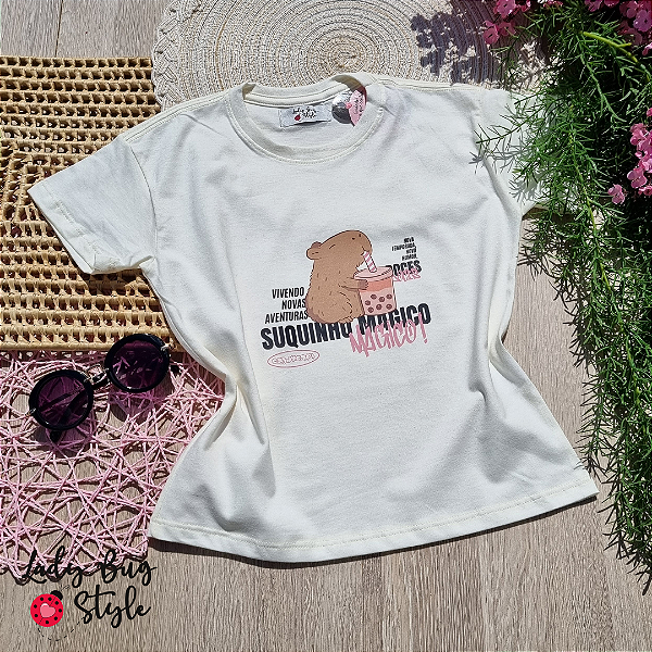 T-Shirt Suquinho Mágico Off White