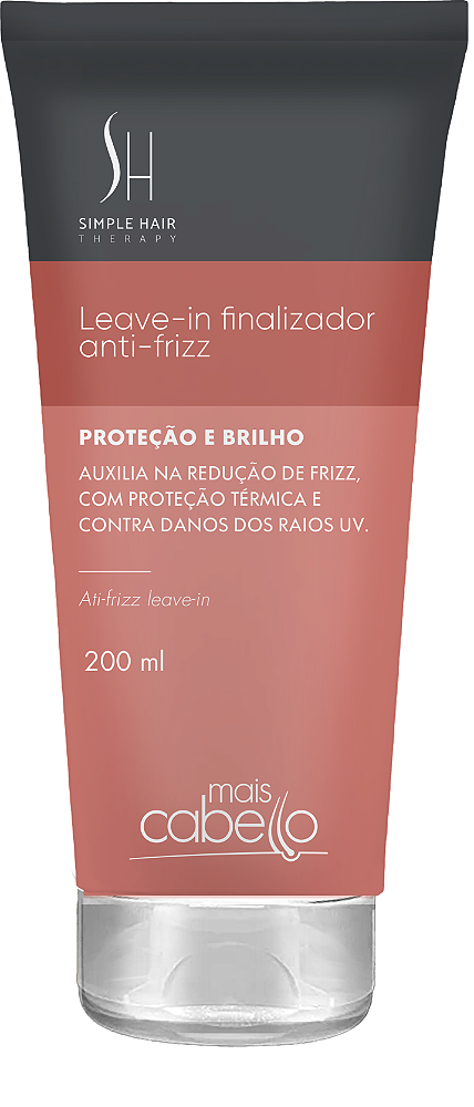 Leave-in Finalizador Anti-Frizz Simple Hair 200ml
