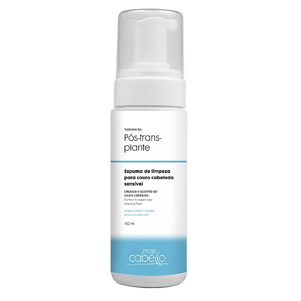 ESPUMA DE LIMPEZA PARA COURO CABELUDO SENSÍVEL 150ML