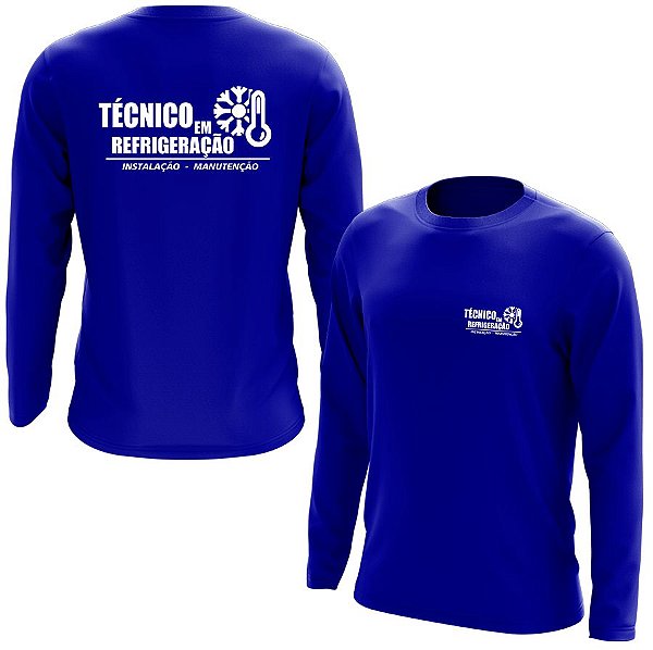 Camiseta Manga Longa Técnico em Refrigeração