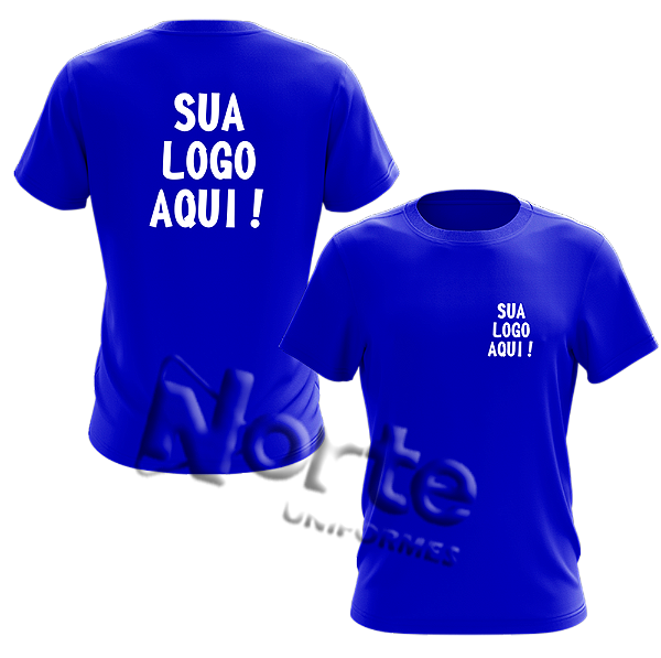 Camiseta Personalizada Sua Logo Manga Curta