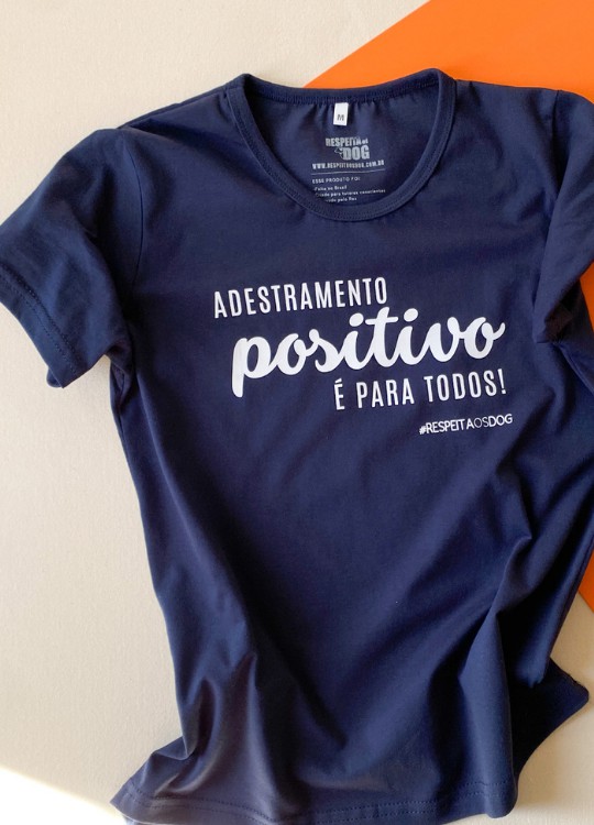 Babylook “ADESTRAMENTO POSITIVO É PARA TODOS”