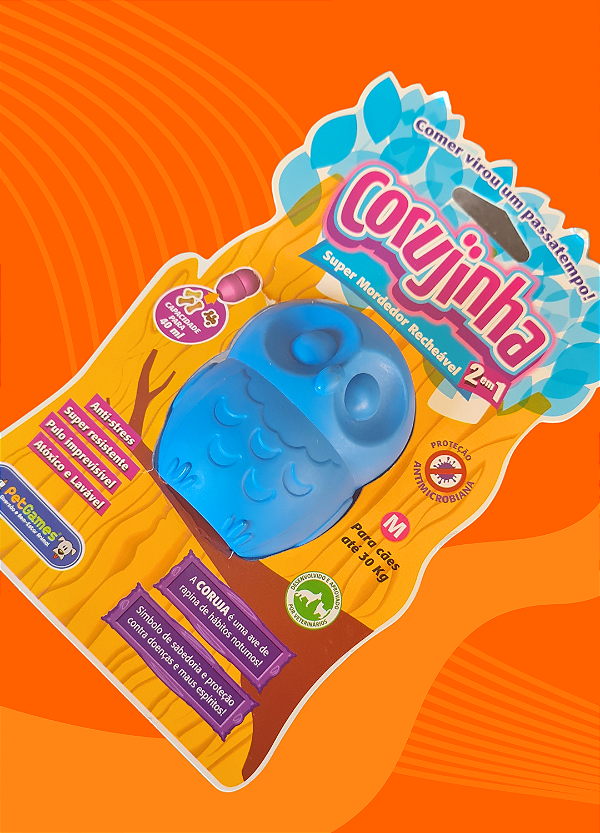 Corujinha - Brinquedo Recheável da Pet Games