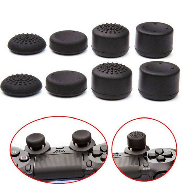 Borrachinha Grips Para Controle Analógico Ps4 Ps5 Xbox One S na