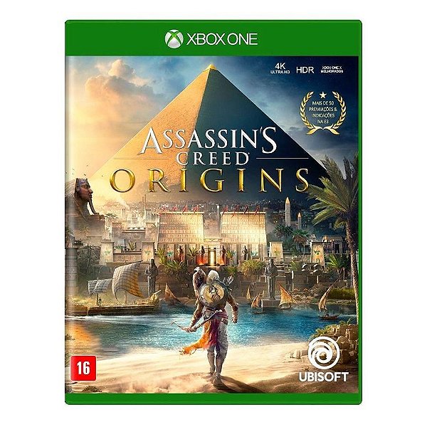 Jogo Assassin's Creed Origins Xbox One Mídia Física Usado