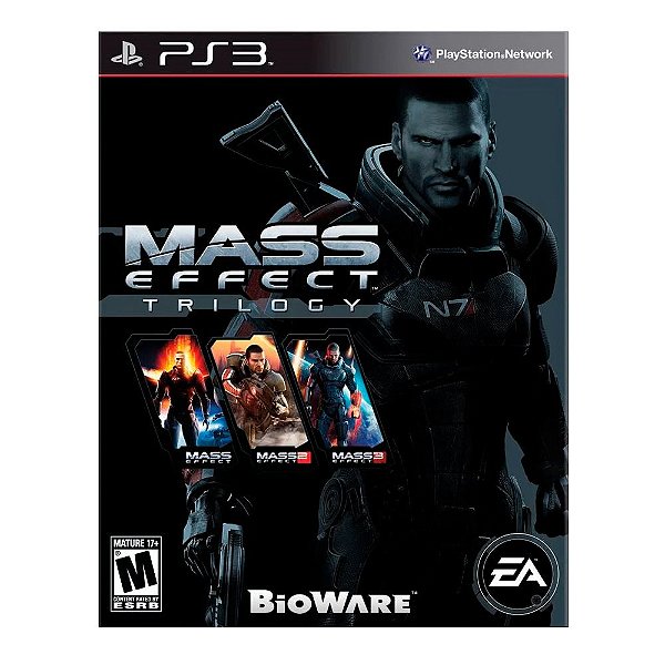 Mass Effect Trilogy - PS3 Mídia Física