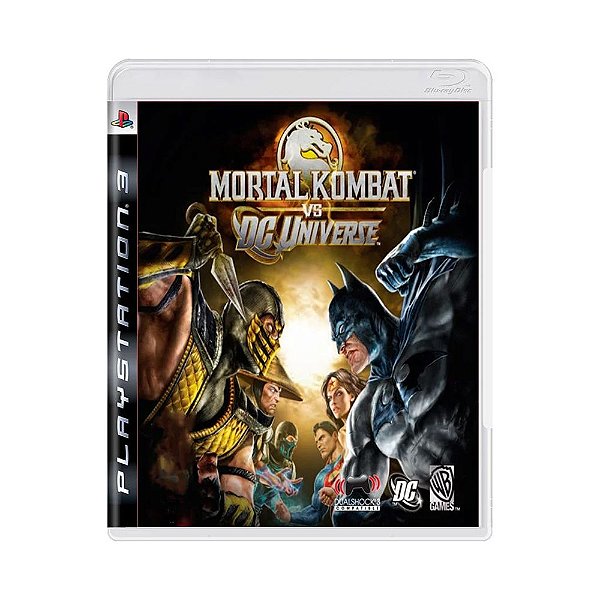 Mortal Kombat vs. DC Universe - PS3 Mídia Física