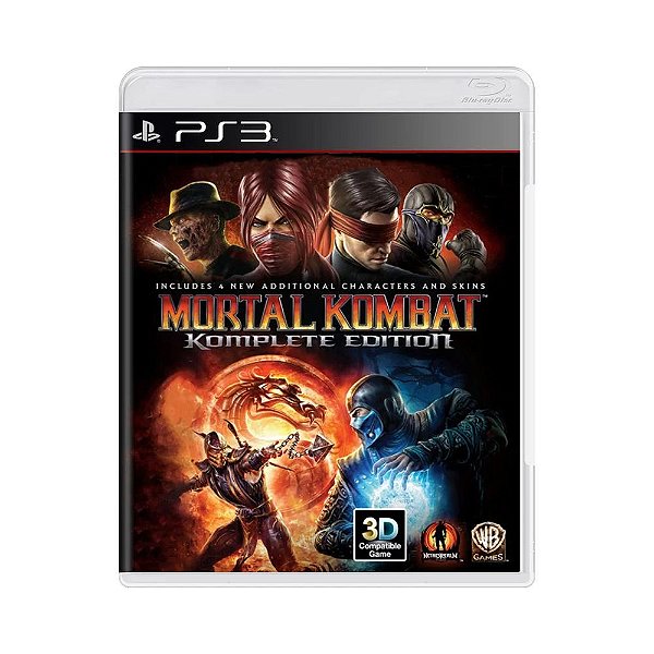 Mortal Kombat Komplete Edition - PS3 Mídia Física