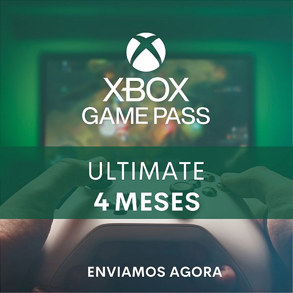 Cartão Xbox Game Pass 3 Meses Ultimate