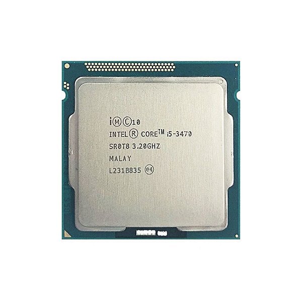 Processador Intel Core I5-3470 3.20GHz 6MB 1155 CM8063701093302 Quad Core Intel TRAY S/ COOLER