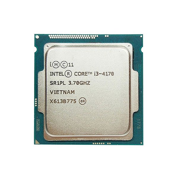 Processador Intel Core I3 4170 3.70 GHz 3MB CM8064601483645 LGA 1150 DUAL CORE Intel TRAY S/ COOLER