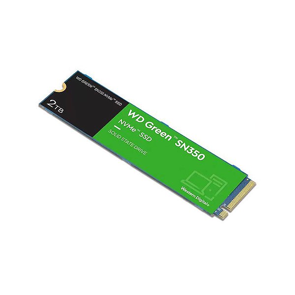 SSD 2TB M.2 SN350 2280 NVMe WDS200T3G0C Western Green Digital