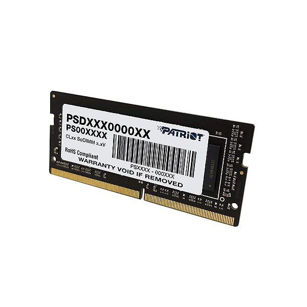 Memória 16GB DDR4 3200Mhz PSD416G320081S Patriot Signature SODIMM p/ Notebook