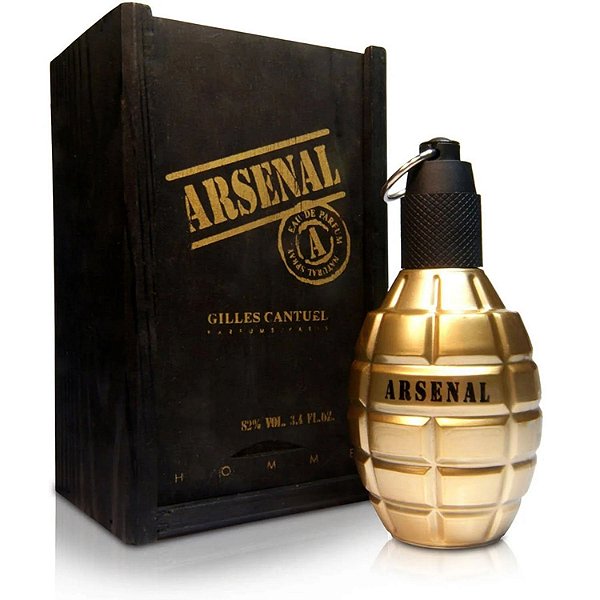 Arsenal Gold Masculino de Gilles Cantuel Eau de Parfum - 100 ml