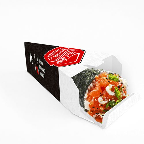 EMBALAGEM PARA TEMAKI - 150x55x95mm  ( 200 unidades )