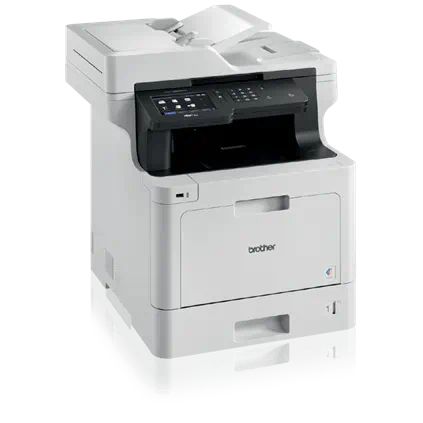 IMPRESSORA MULTIFUNCIONAL A4 LASER COLOR, MARCA BROTHER, MODELO MFC-L8900, BRANCA 110V