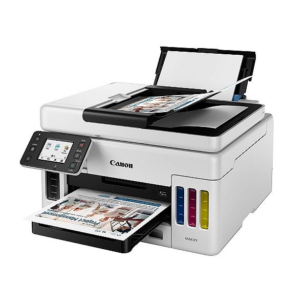 IMPRESSORA MULTIFUNCIONAL DUPLEX WIFI TANK TINTA, MARCA CANON, MODELO MAXYFY GX6010  - CANON