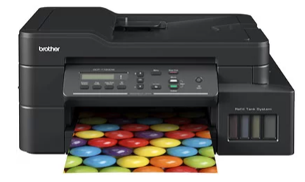 IMPRESSORA MULTIFUNCIONAL INKBENEFIT TANK COLOR DUPLEX WIFI A4, MARCA  BROTHER, MODELO DCPT720DW, PRETO, 110V
