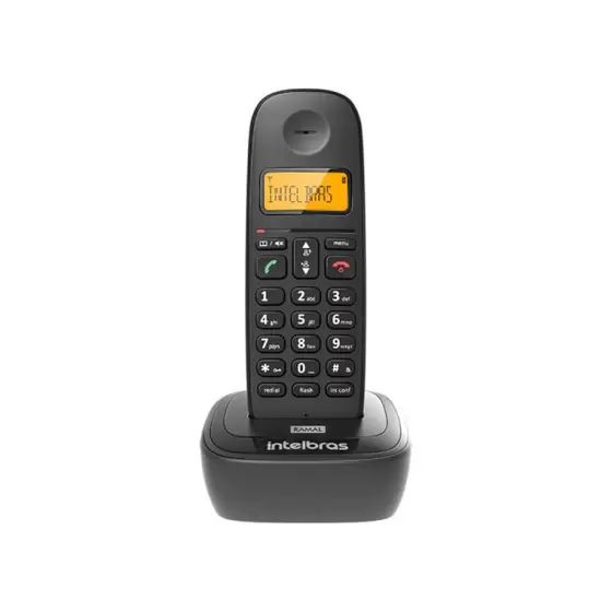RAMAL TELEFONE SEM FIO - MODELO TS2511 - PRETO - BIVOLT -  INTELBRAS
