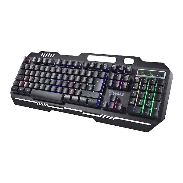 TECLADO GAMER C/FIO CL-TM8153 RGB - CLANM