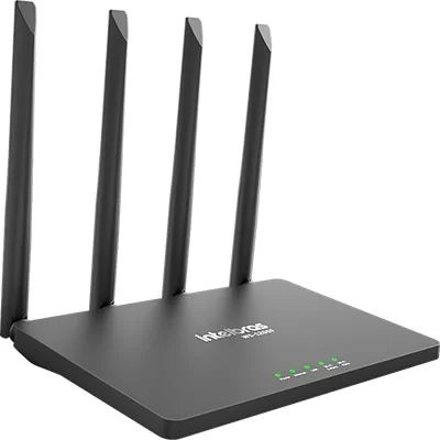 ROTEADOR WIFI WIRELESS W5 - 1200F BIVOLT WI-FORCE, MARCA INTELBRAS, COR PRETA