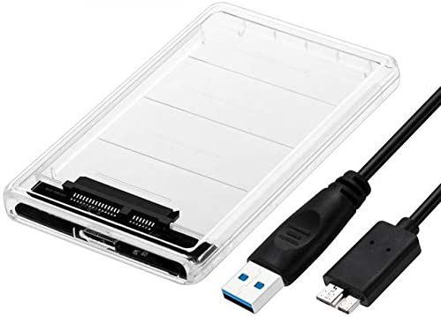 CASE PARA HD/SSD TRANSPARENT 3.0 6GBPS SATA 2.5, ECASE-300 - INFOKIT
