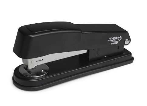 GRAMPEADOR DE METAL PARA 25FLS BASE DE 13CM PRETO -BRW