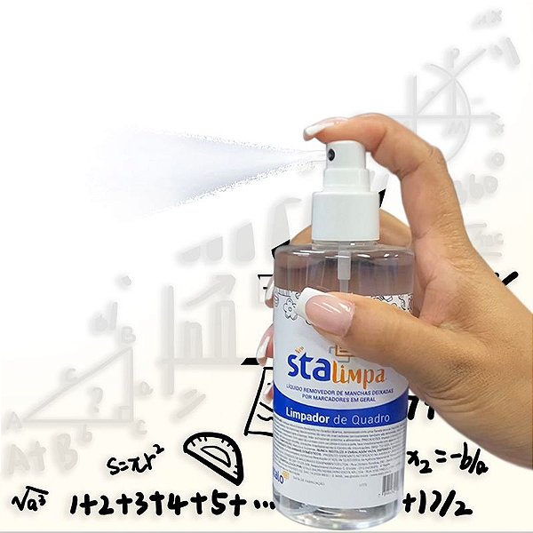 LIMPADOR PARA QUADRO BRANCO 250ML - STALO
