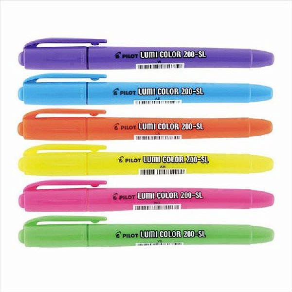 MARCA TEXTO PILOT LUMI COLOR 200SL - CORES - PILOT