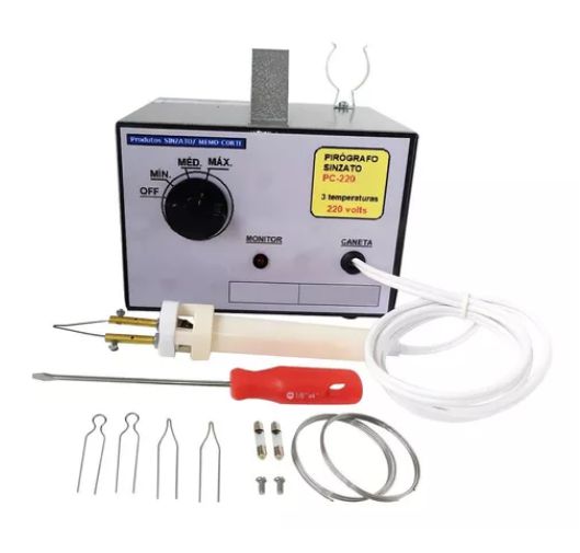 PIROGRAFO PROFISSIONAL SINZATO PC-220 03 TEMPERATURAS