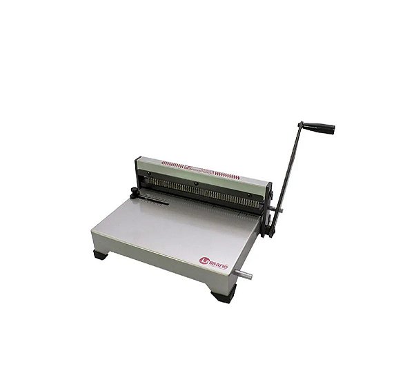 ENCADERNADORA MANUAL MESA OFÍCIO, MARCA LASSANE, MODELO ESPIRAMATIC OFÍCIO