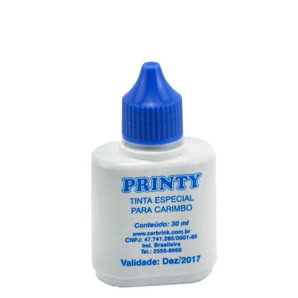 TINTA ESPECIAL PARA CARIMBO 30ML UN REF.:142 - PRINTY