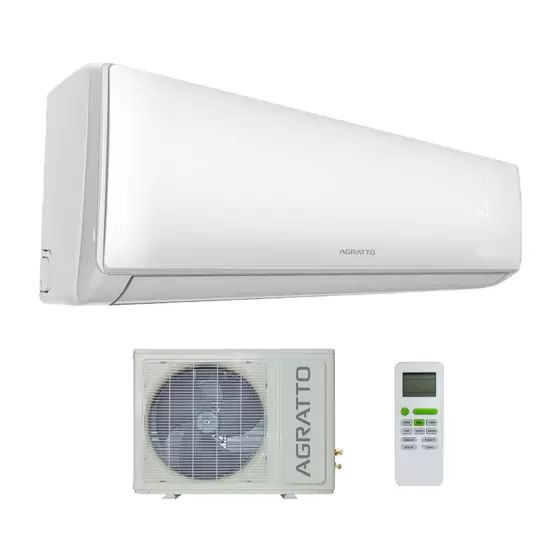 AR CONDICIONADO SPLIT 30000 BTU FRIO MONOFÁSICO ONOFF, MARCA AGRATTO, MODELO 30F-R4 30KBTU, 220 V