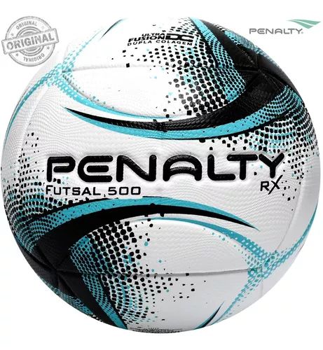 BOLA DE FUTSAL RX 500 R2 ULTRA FUSION VII BRANCO/PRETO/AZUL