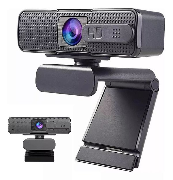 WEBCAM HD 1080P USB, MARCA BAK, MODELO BK925 COM CORTINA DE PRIVACIDADE