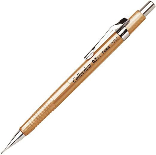 LAPISEIRA SHARP P200 MOD. P207-XBP 0.7MM DOURADA NACIONAL UNIDADE - PENTEL