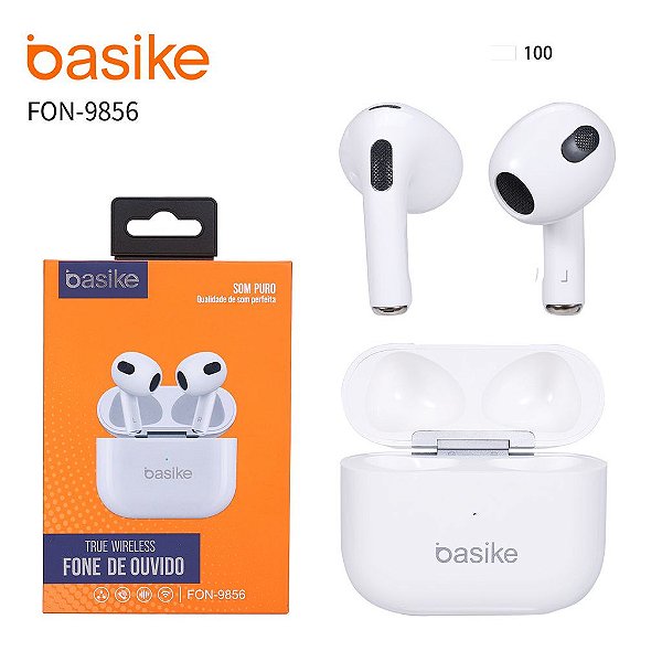 FONE DE OUVIDO  BLUETOOTH FON-9856 - BASIKE