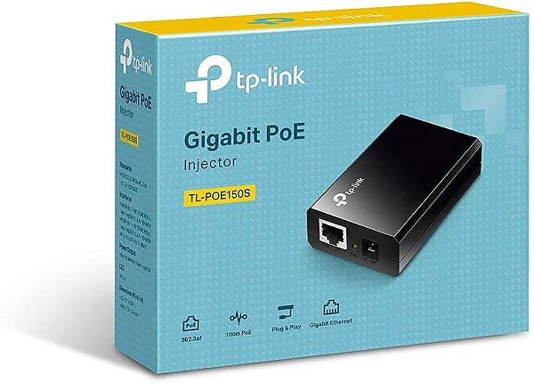 ADAPTADOR INJECTOR GIGABIT POE TL-POE150S - TP-LINK