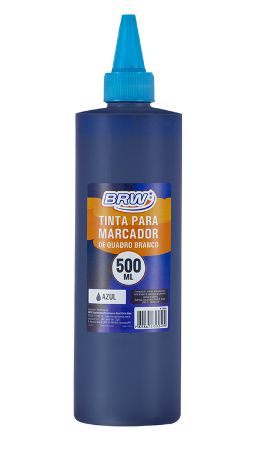 TINTA PARA MARCADOR QUADRO BRANCO AZUL 500ML TR8001 - BRW
