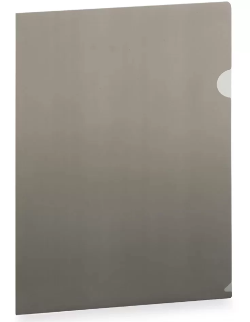 PASTA PP L A4 PCT 10 UNID L15A4 FUME 0,15MM REF.: PAL-00187 - PLASCONY