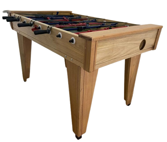MESA DE PEBOLIM MADEIRA MACIÇA TAUARI 138X117X089 - STAR HOCKEY