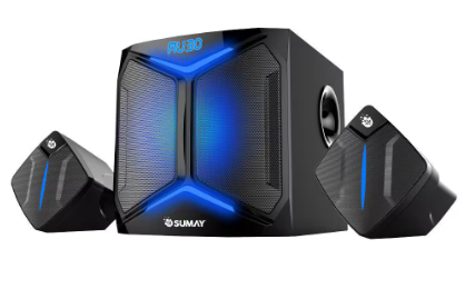 MINI SYSTEM 2.1 SM-MS1302 BLUETOOTH USB 300W - SUMAY