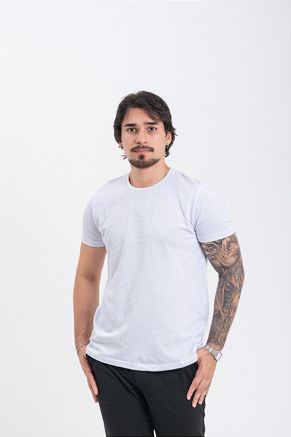 Camiseta Pataloo Alto Mar Branca Magnetada