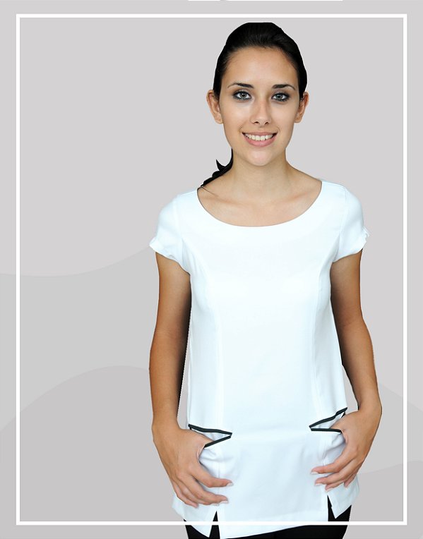 Blusa Decote Redondo