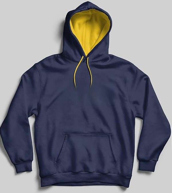 Blusa C/ Capuz Moletom PA, bolso canguru.